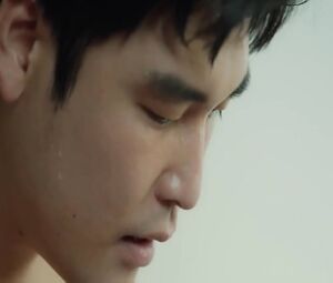 Asian looks happy being scored by tits lover in Korean film Busty Girlfriend (2019)