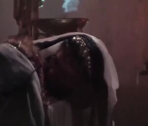 Explicit sex scenes from vintage erotic movie Caligula including orgies and cumshots