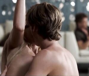 Obscene group sex scenes with one and only movie star Amber Heard from Informers (2008)
