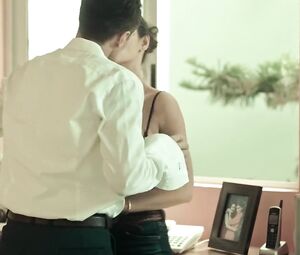 TV series sex scenes of petite Latina Mayte Perroni from Dark Desire (2020)