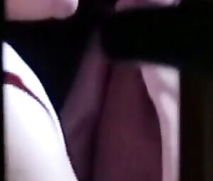 Inviting brunette celebrity gives a blowjob that ends with profuse facial cumshot