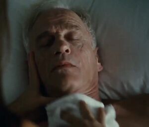 Suggestive woman actor in explicit moments from erotic movie where she has sex