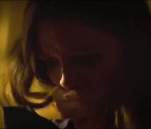 Erotic chick Victoria Pedretti in celebs video compilation from TV series You