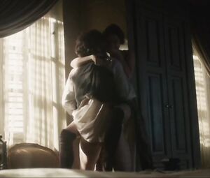 Off-color charmer Elizabeth Olsen is drilled hard in explicit movie sex scenes