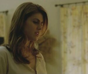 Sexy babe Lili Simmons does dirty things in TV show sex scenes from True Detective