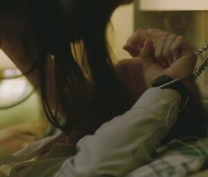 Sexy babe Lili Simmons does dirty things in TV show sex scenes from True Detective