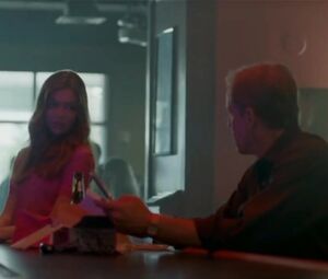 Sexy babe Lili Simmons does dirty things in TV show sex scenes from True Detective