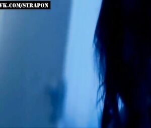 Dominatrix wears strapon to fuck henpecked guy's butt in BDSM moment from drama film