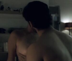 Boy undresses Dolores Paradis and scores cunt in sex moment from Capadocia (2008)