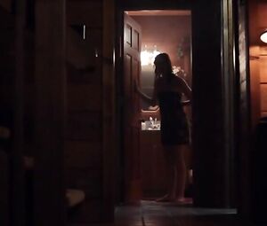 Three provocative girls have a lesbian threesome in cursed house in The Sacred (2012)