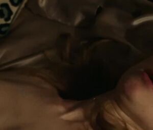 Elizabeth Debicki tries being fucked by as man cums she runs away in Widows (2018)