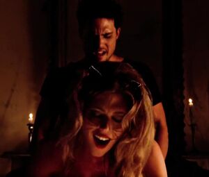 Diora Baird doesn't care man or werewolf cause she can be penetrated by each of them