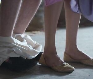 Indian cheating wife tempts seller into following her and doing it in the warehouse