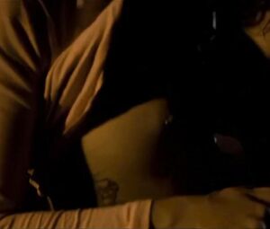 Latina chick with pierced nipples and tattoos gives a real blowjob in Jesus (2016)