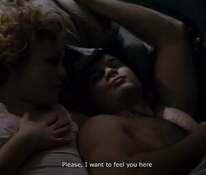 Viktoria Skitskaya appears naked being carnal in drama movie DAU. New Man (2020)