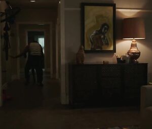 Petite Ebony MILF Naturi Naughton in explicit sex act in bedroom from Power TV series