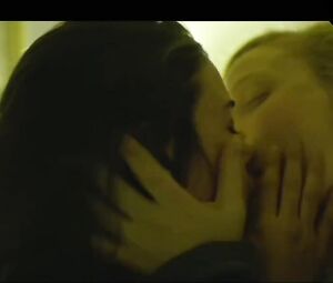 Babes are carnal with each other making it in the lesbian sex scene from feature film