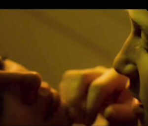 Babes are carnal with each other making it in the lesbian sex scene from feature film