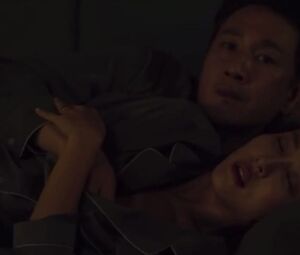 Korean movie Parasite mutual masturbation explicit moment with Jo Yeo-jeong