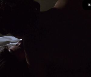 Inviting MILFs bang to orgasm on white bedsheets drama film in Bound (1996)