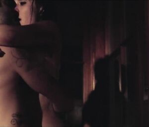 Ryan Bown kisses Clare McCann in pool and gives sex in bed in feature movie Benefited