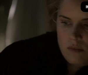 Mustachioed old guy provokes wife to kiss and touches teen's titties in DeadWood Season 1