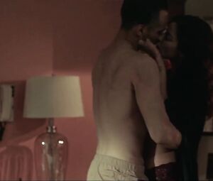 Latina charmer Mayte Perroni takes shower and gets it on in Dark Desire S01E02