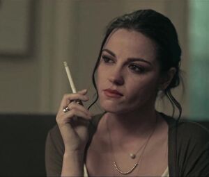 Latina charmer Mayte Perroni takes shower and gets it on in Dark Desire S01E02