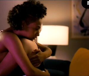 Black and white teens get undressed and hug rubbing twats in The L Word: Generation Q (2019)