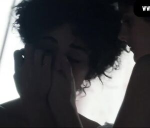 Lesbian sex scene from French historical film Curiosa narrating about same-sex act