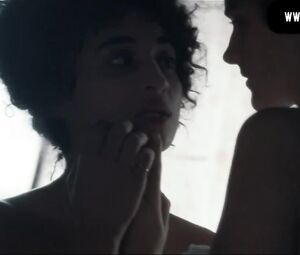 Lesbian sex scene from French historical film Curiosa narrating about same-sex act