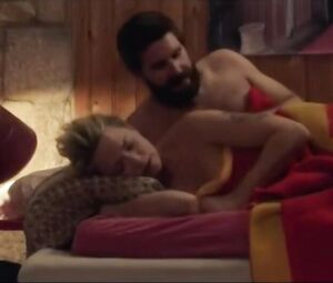 Sex moments compilation with Virginie Efira who shows off tits and gets banged