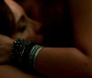 Hot KaDee Strickland and Emmanuelle Chriqui hump and cum in TV show Shut Eye (2016)