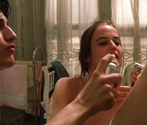 Eva Green and loved man coerce innocent companion into banging in The Dreamer (2003)