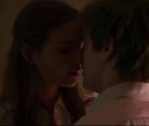 HD sex moments of Lisa Vicari kissing and being fucked by Louis Hofmann in Dark