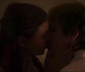 HD sex moments of Lisa Vicari kissing and being fucked by Louis Hofmann in Dark