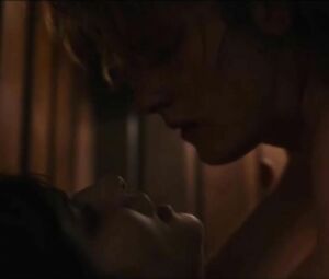 HD sex moments of Lisa Vicari kissing and being fucked by Louis Hofmann in Dark