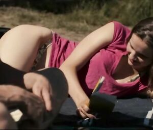 HD sex moments of Lisa Vicari kissing and being fucked by Louis Hofmann in Dark