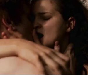 HD sex moments of Lisa Vicari kissing and being fucked by Louis Hofmann in Dark