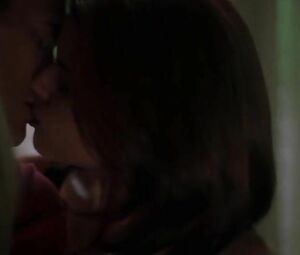 Lucy Lawless and Jaime Murray and other actresses in threesome sex movie compilation