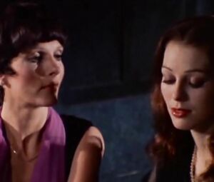 Maraschino Cherry lesbian sex scenes of Gloria Leonard nude and Leslie Bovee nude (1978)