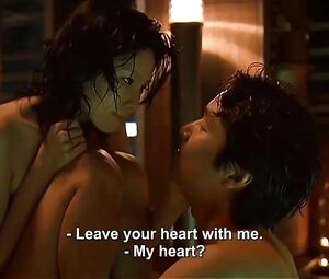 Korean sex scene from erotic drama film Scarlet Letter where the Asian gets fucked hard
