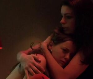 Skinny is shocked crying and screaming in shameless double penetration sex scene