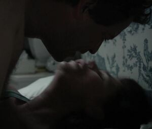Maura Tierney allows man to try her peach and fuck it in series Affair S01e01 (2014)