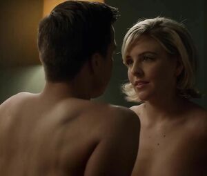 Helene Yorke spends time together with man in TV series Masters of Sex: S03 E07 (2015)