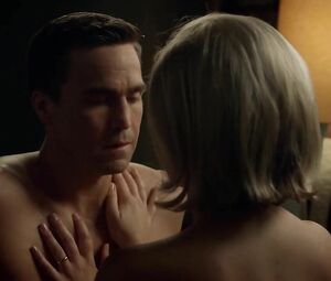 Helene Yorke spends time together with man in TV series Masters of Sex: S03 E07 (2015)