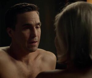 Helene Yorke spends time together with man in TV series Masters of Sex: S03 E07 (2015)