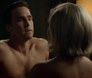 Helene Yorke spends time together with man in TV series Masters of Sex: S03 E07 (2015)