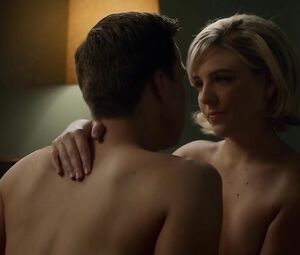 Helene Yorke spends time together with man in TV series Masters of Sex: S03 E07 (2015)