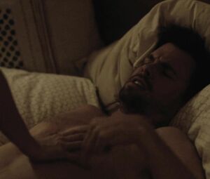Man takes lead and humps Diora Baird who runs away before orgasm in Casual S01e03 (2015)